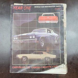 Year One Muscle Car Restoration Parts Chevelle El Camino Monte Carlo 1964 - 1972